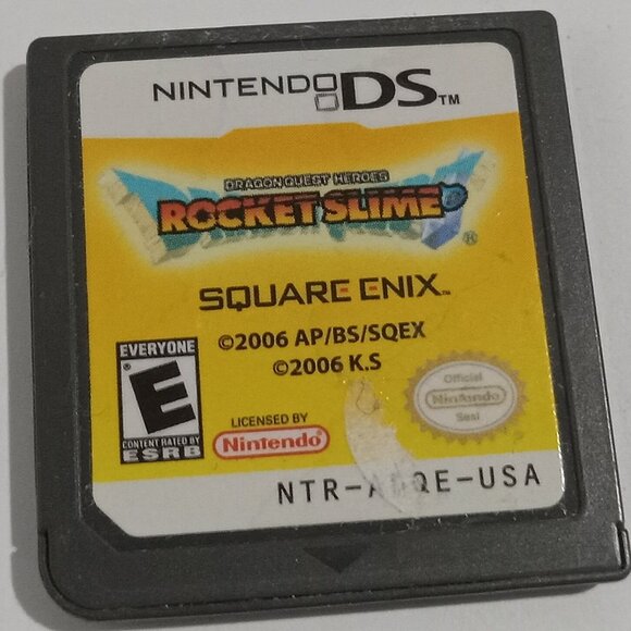 Dragon Quest Heroes Rocket Slime Tested Nintendo DS Video Game RARE - Picture 1 of 6
